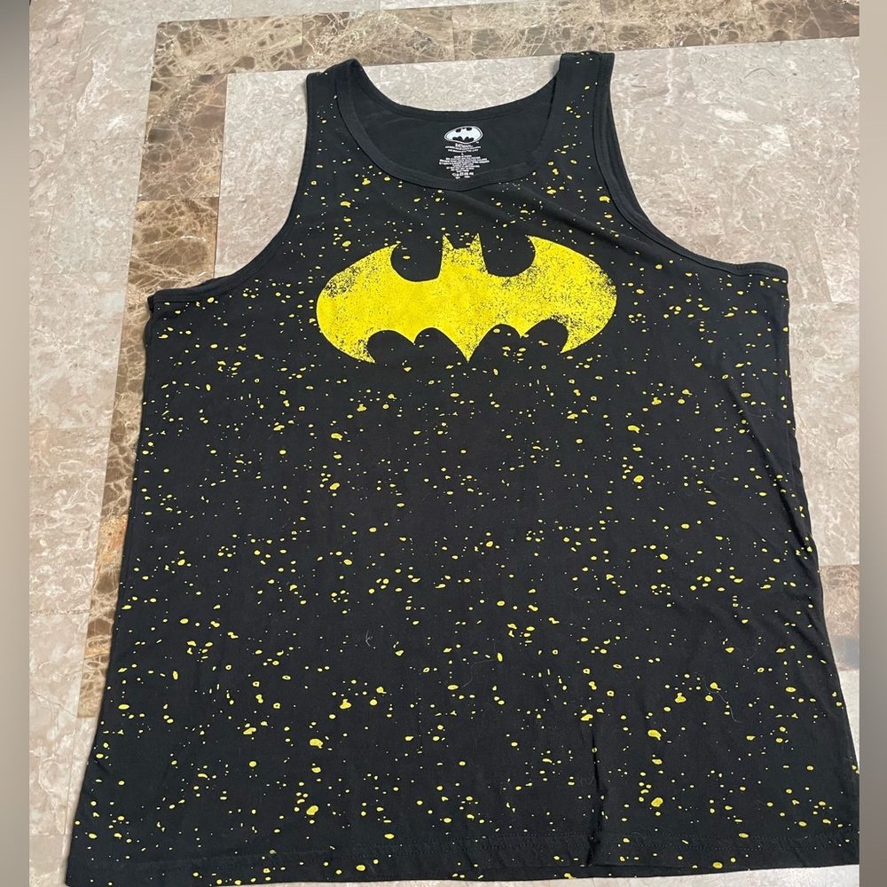 Batman Theme Tank Top, SZ L, Good Condition